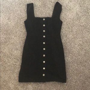 Black Corduroy Dress